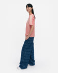 Tasaraita Unikko Kioski Short Sleeve Top 63cm