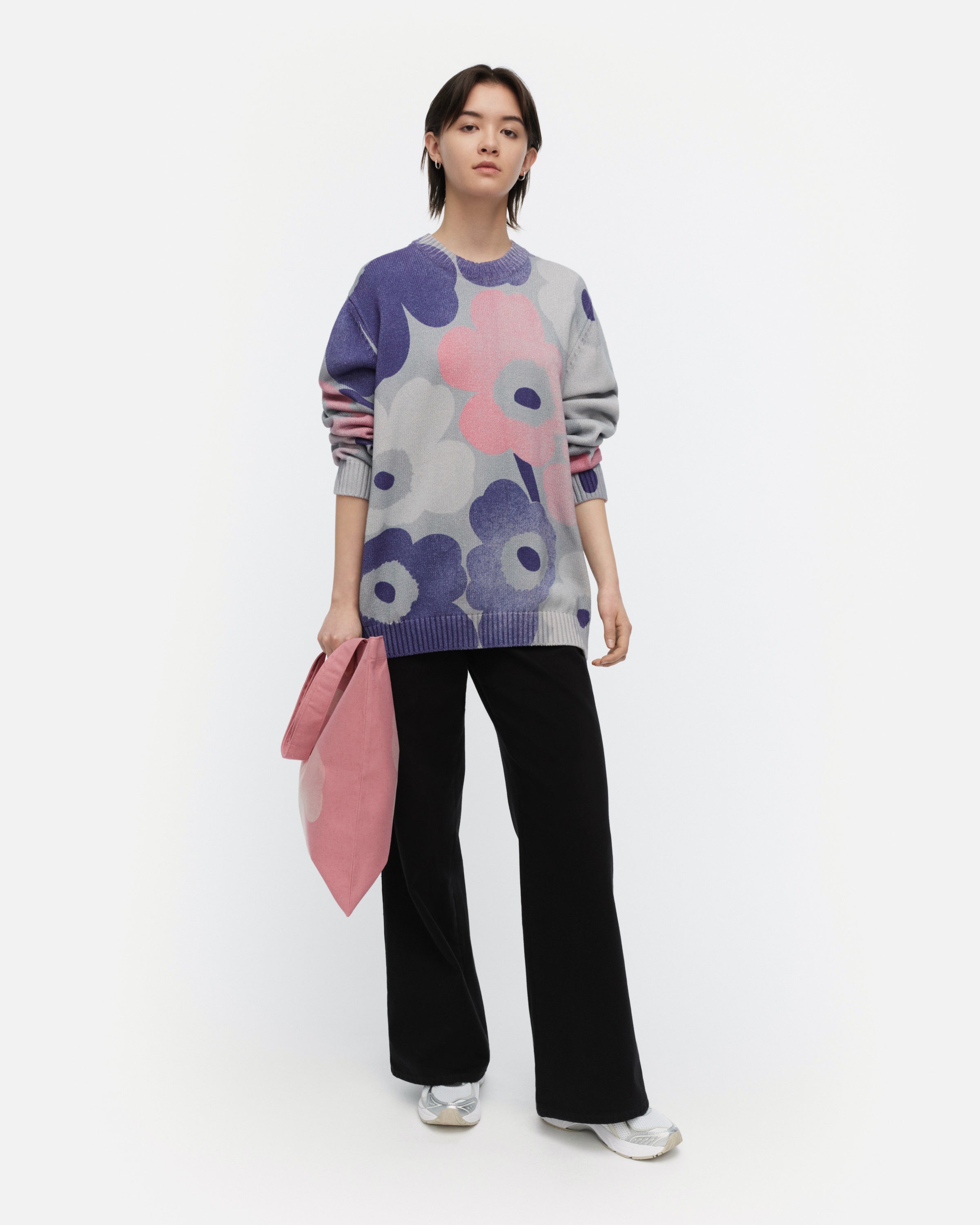 Kioski Puuteri Unikko Knitted Long Sleeve Top