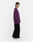 Kioski Vihkiruusu Ruusut Knitted Wool Long Sleeve Top 72cm