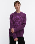 Kioski Vihkiruusu Ruusut Knitted Wool Long Sleeve Top 72cm