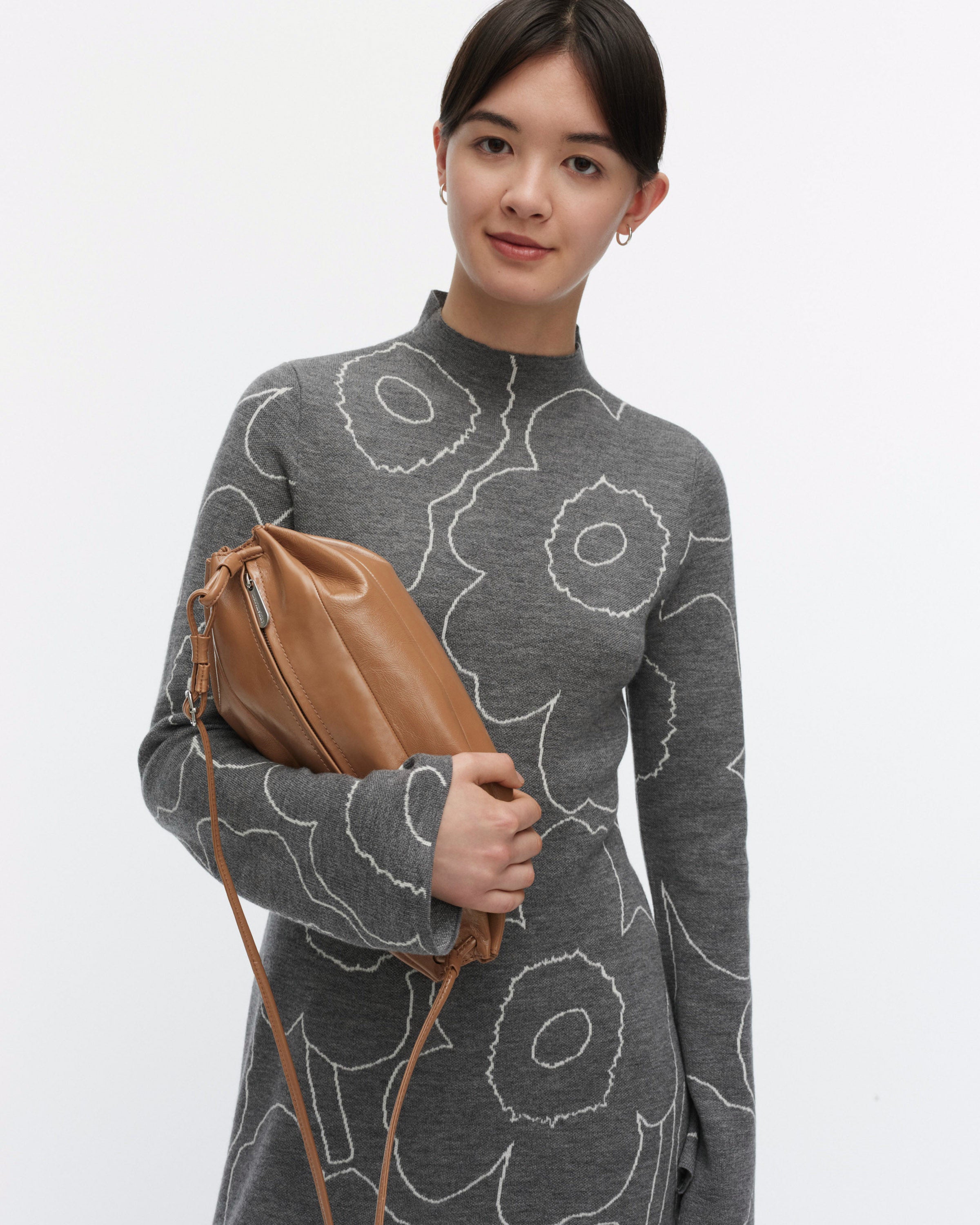 Karla Patent Shoulder Bag