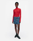 Maridenim Ruudut Unikko Mini Skirt