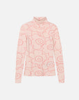 Outline Unikko Vilina Turtleneck Merino Wool Long Sleeve Top 61cm