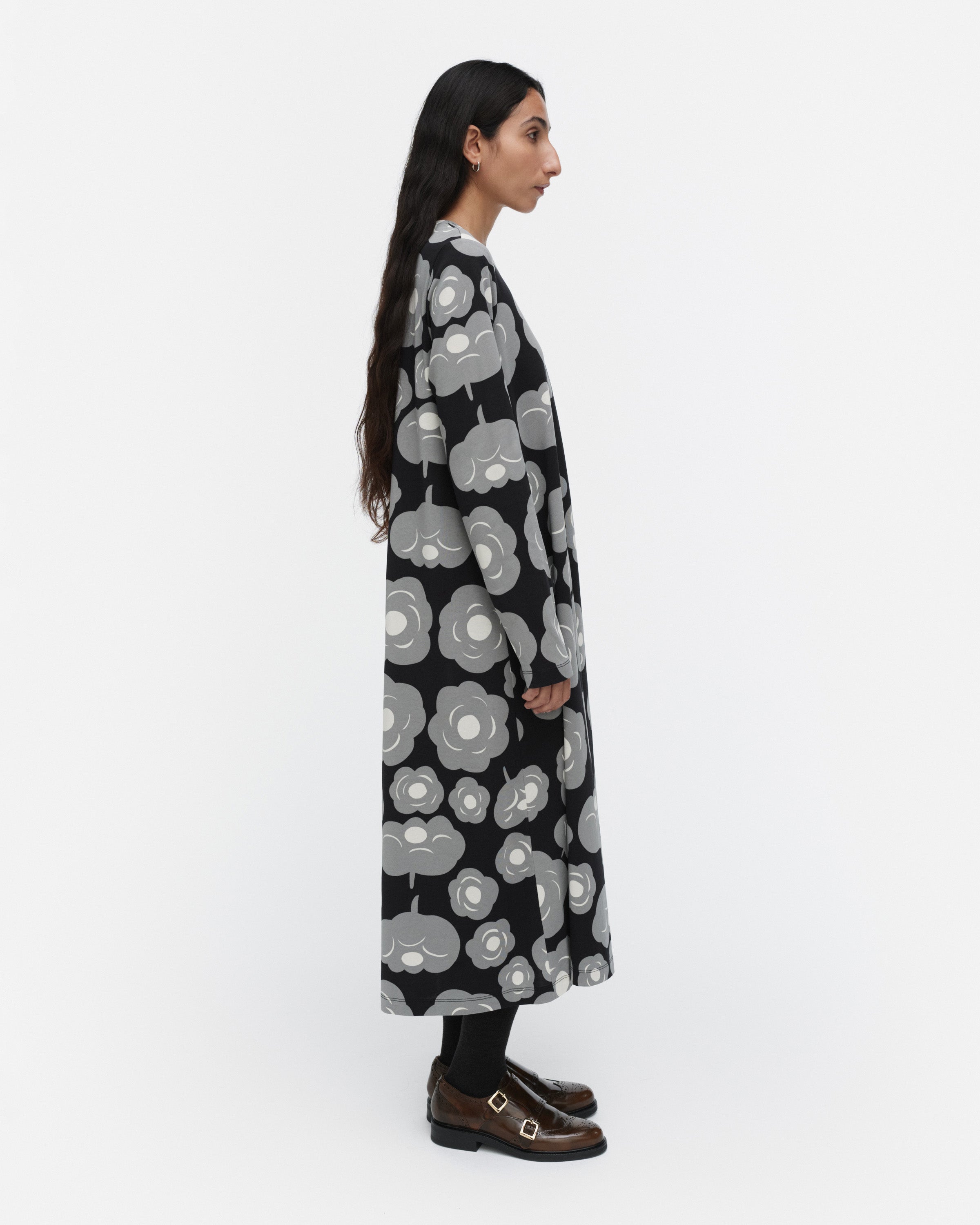 Lehtokielo Tumma Jersey Dress 117cm