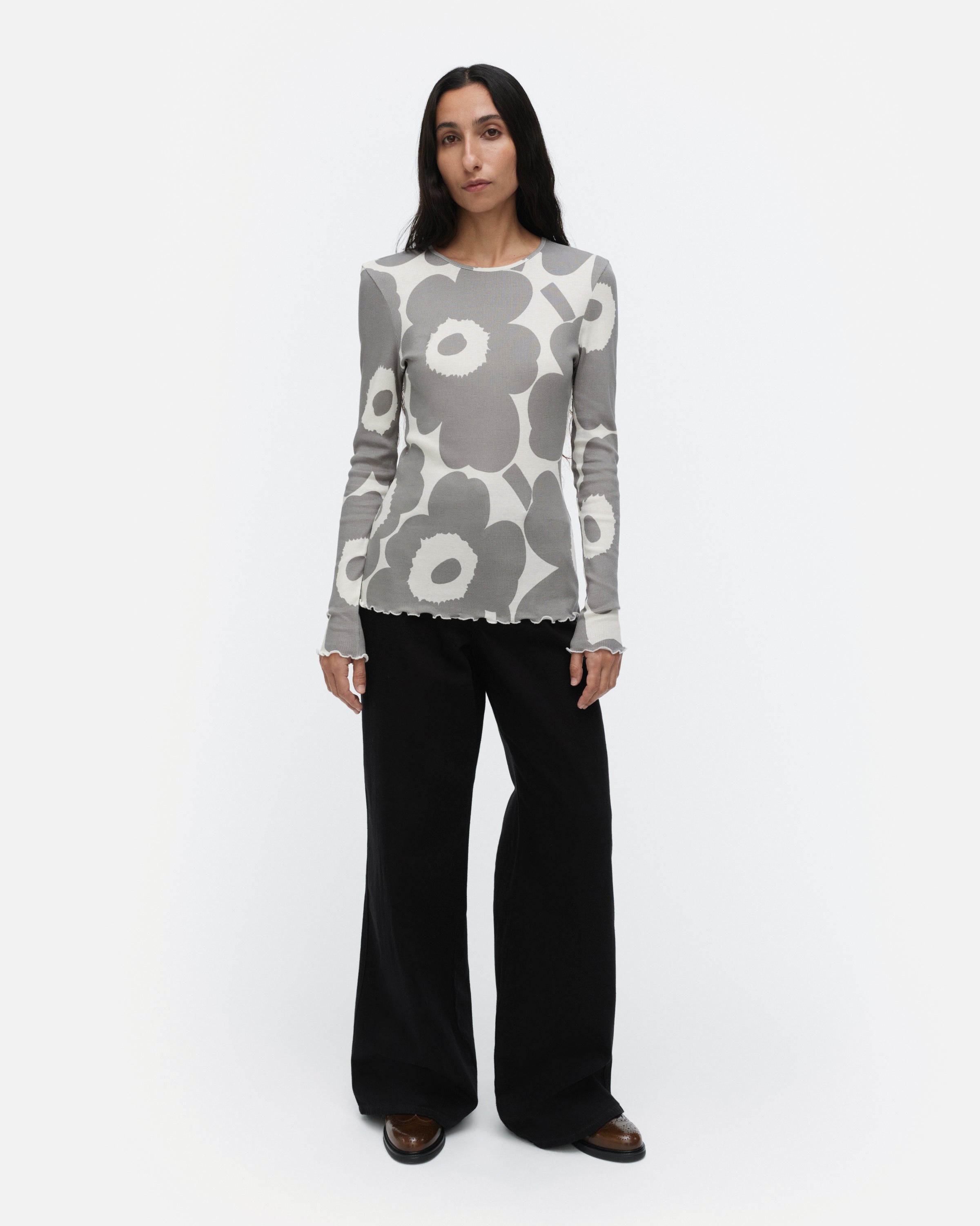 Floraali Unikko Jersey Long Sleeve Tee 64cm
