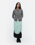 Piiru Outline Unikko Pleated Skirt 83.5cm
