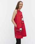 Siluetti Tumma Satin Dress 92cm