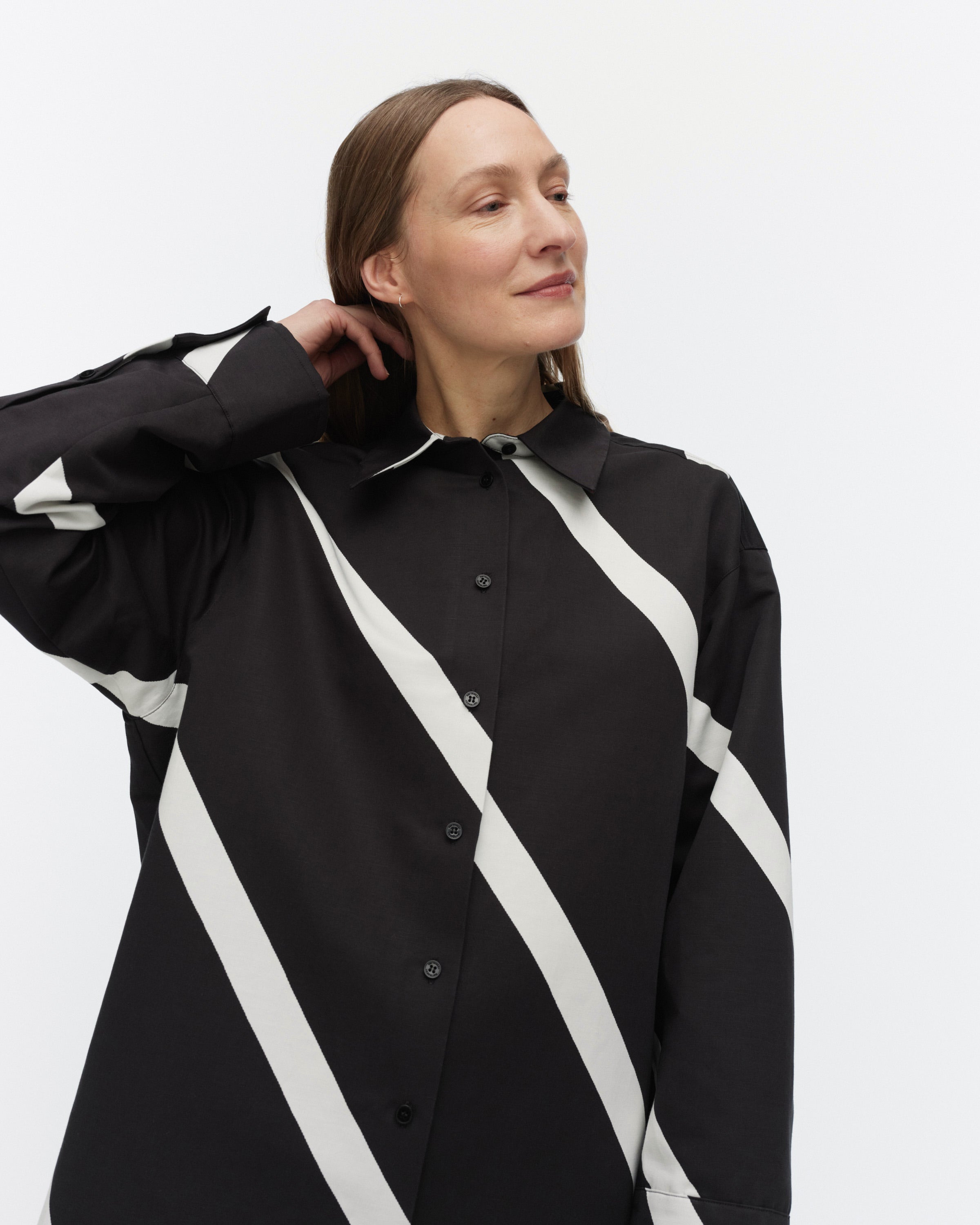 Heitto Basso Cotton Linen Shirt 88cm