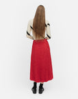 Myy Outline Unikko Pleated Skirt 83.5cm