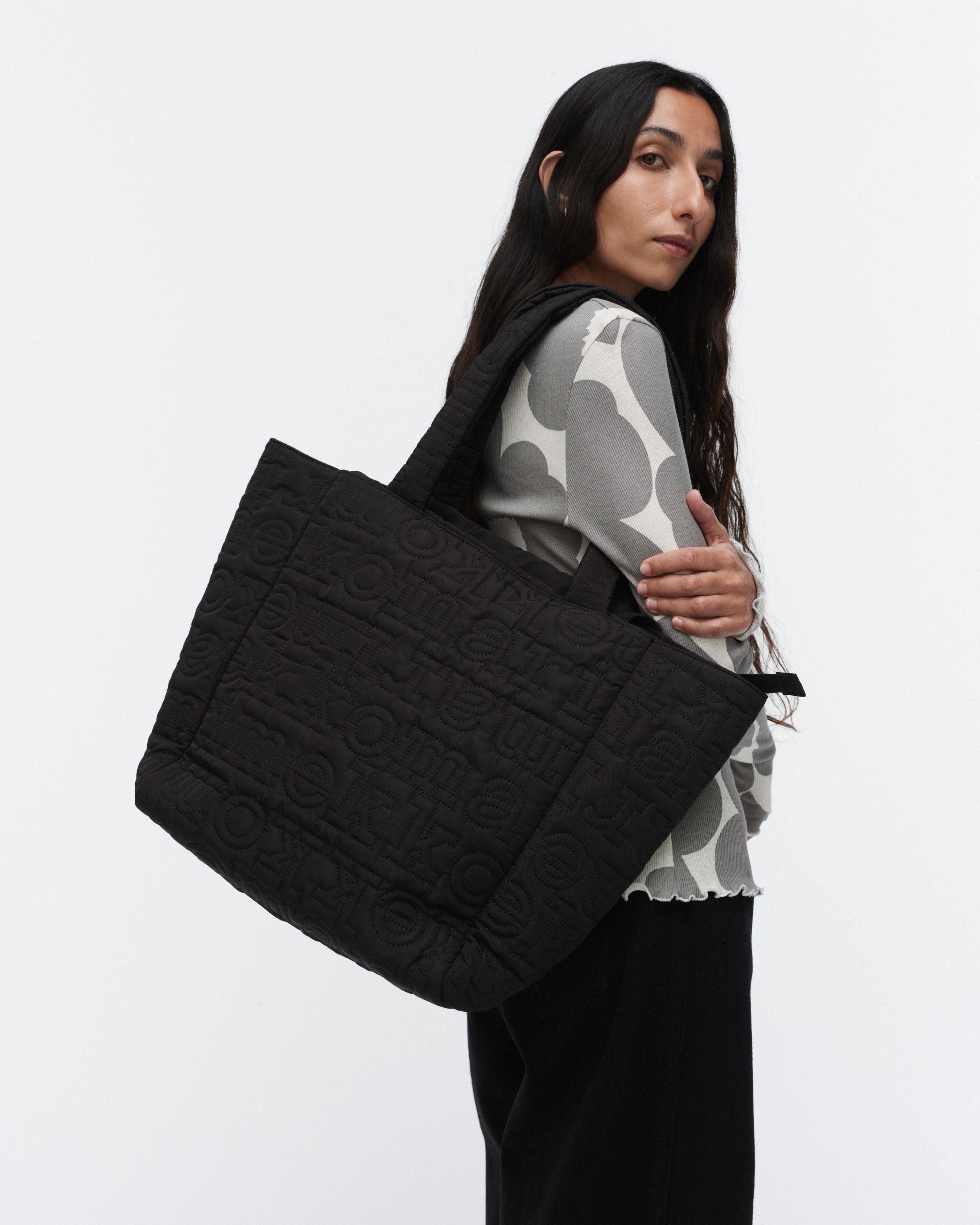 Joy Tote Medium Logo Bag