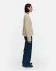 Vainu Unikko Knitted Wool Long Sleeve Top 59cm