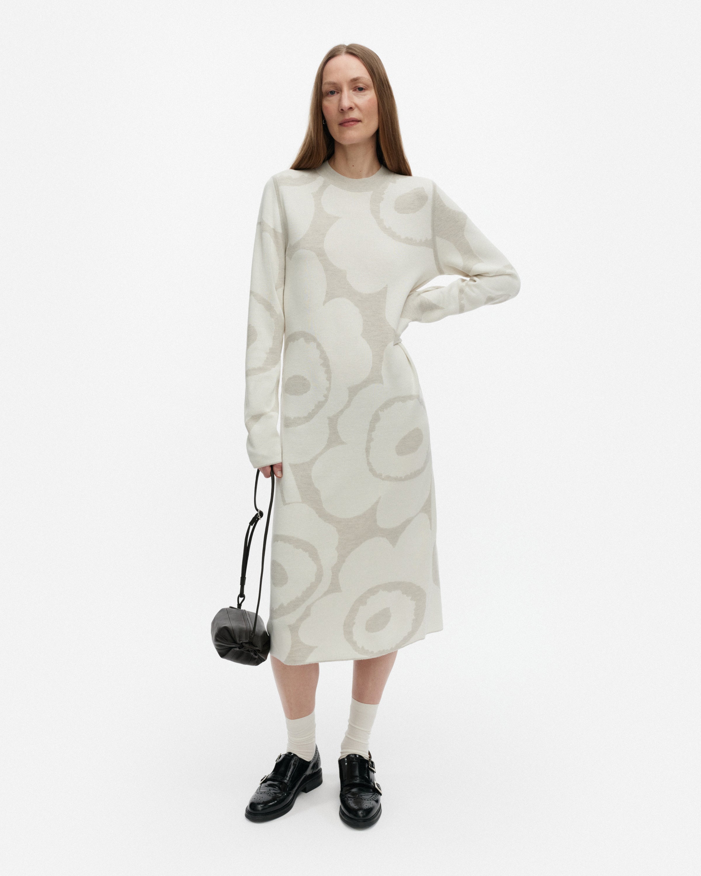 Ennallaan Outline Unikko Knitted Dress 108cm