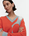 Pomppia Keidas Knitted Long Sleeve Top 56cm