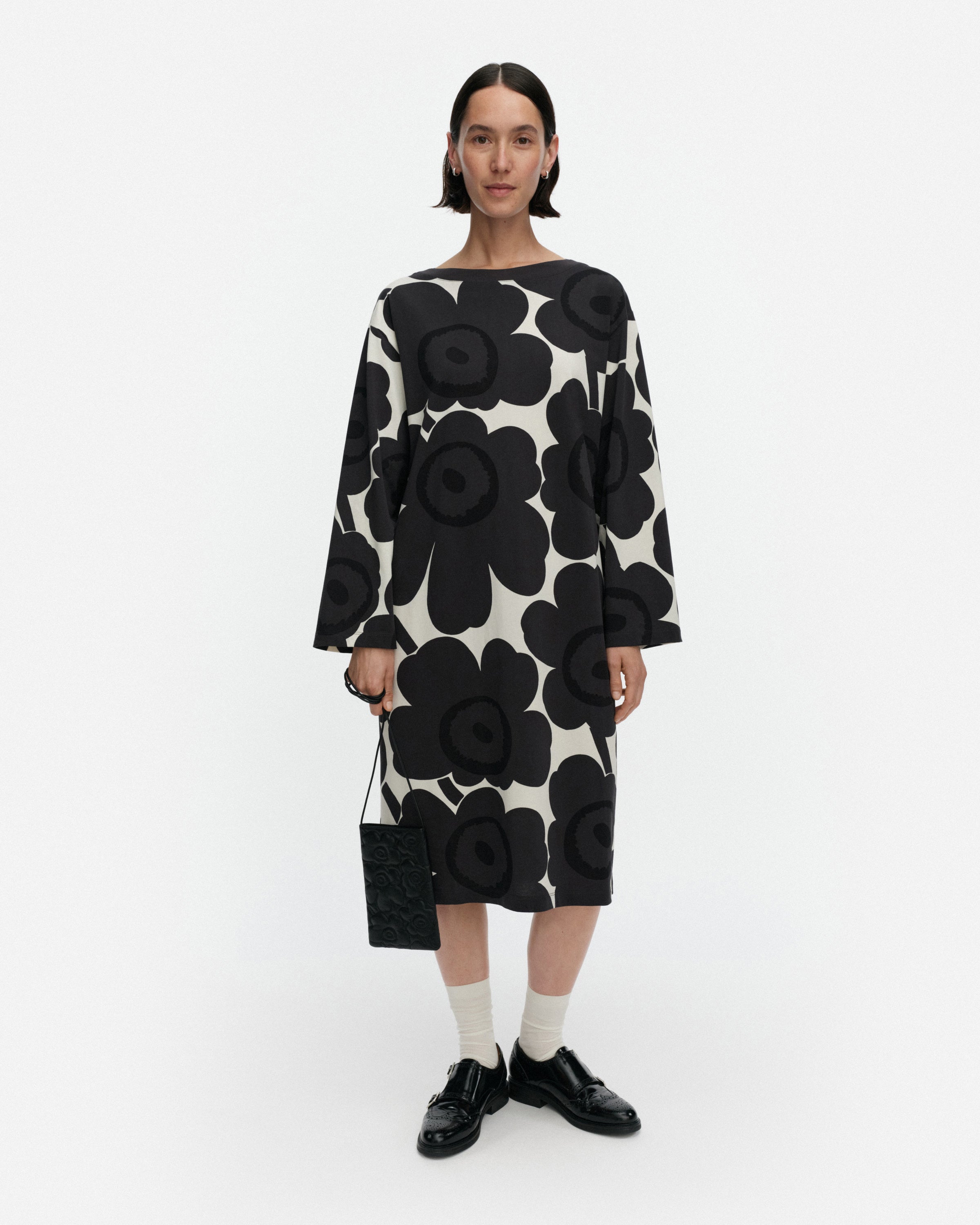 Tavoittaa Unikko Long Sleeve Dress 107cm