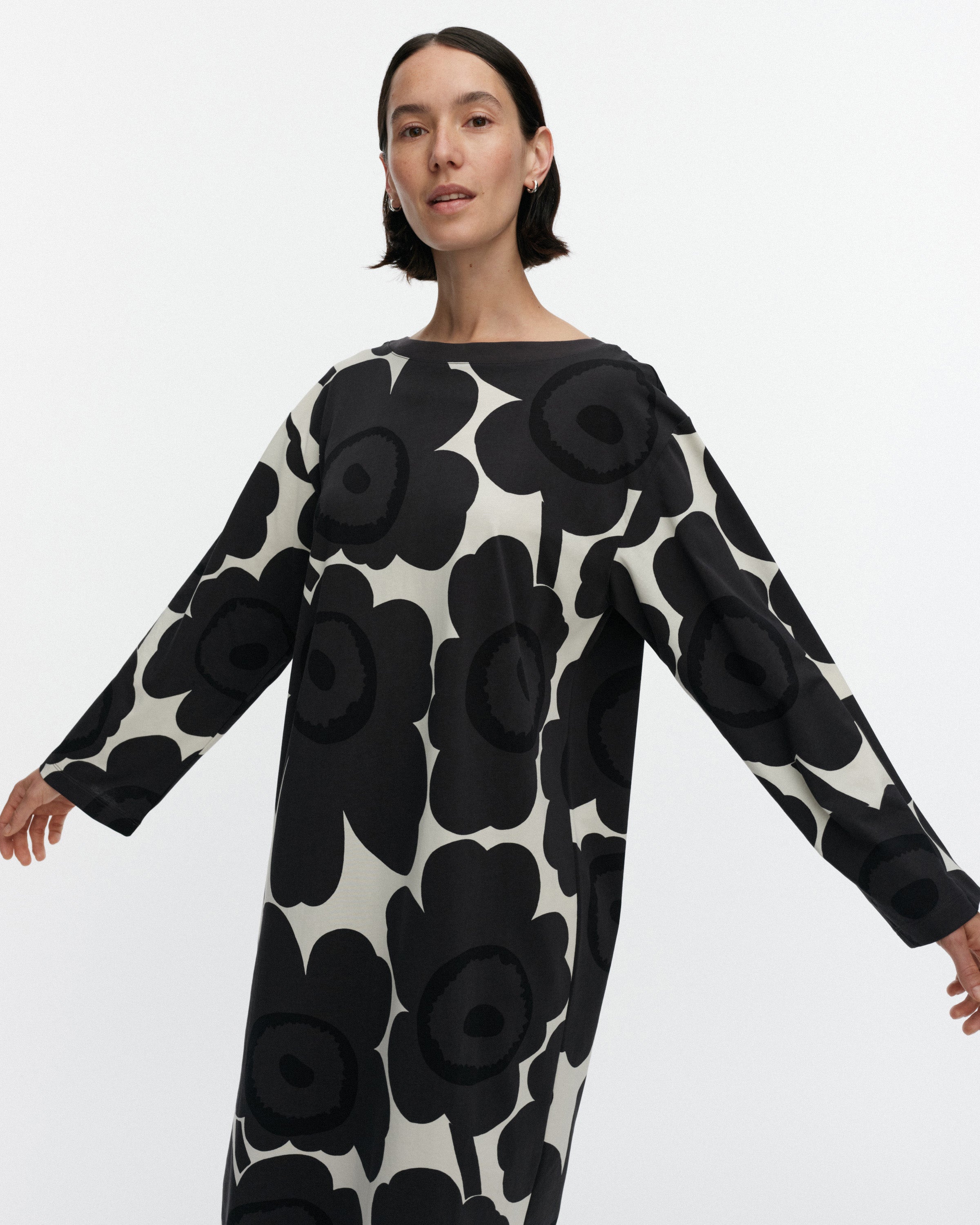 Tavoittaa Unikko Long Sleeve Dress 107cm