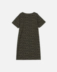 Joku Unikko Crewneck Short Sleeve Dress 107cm