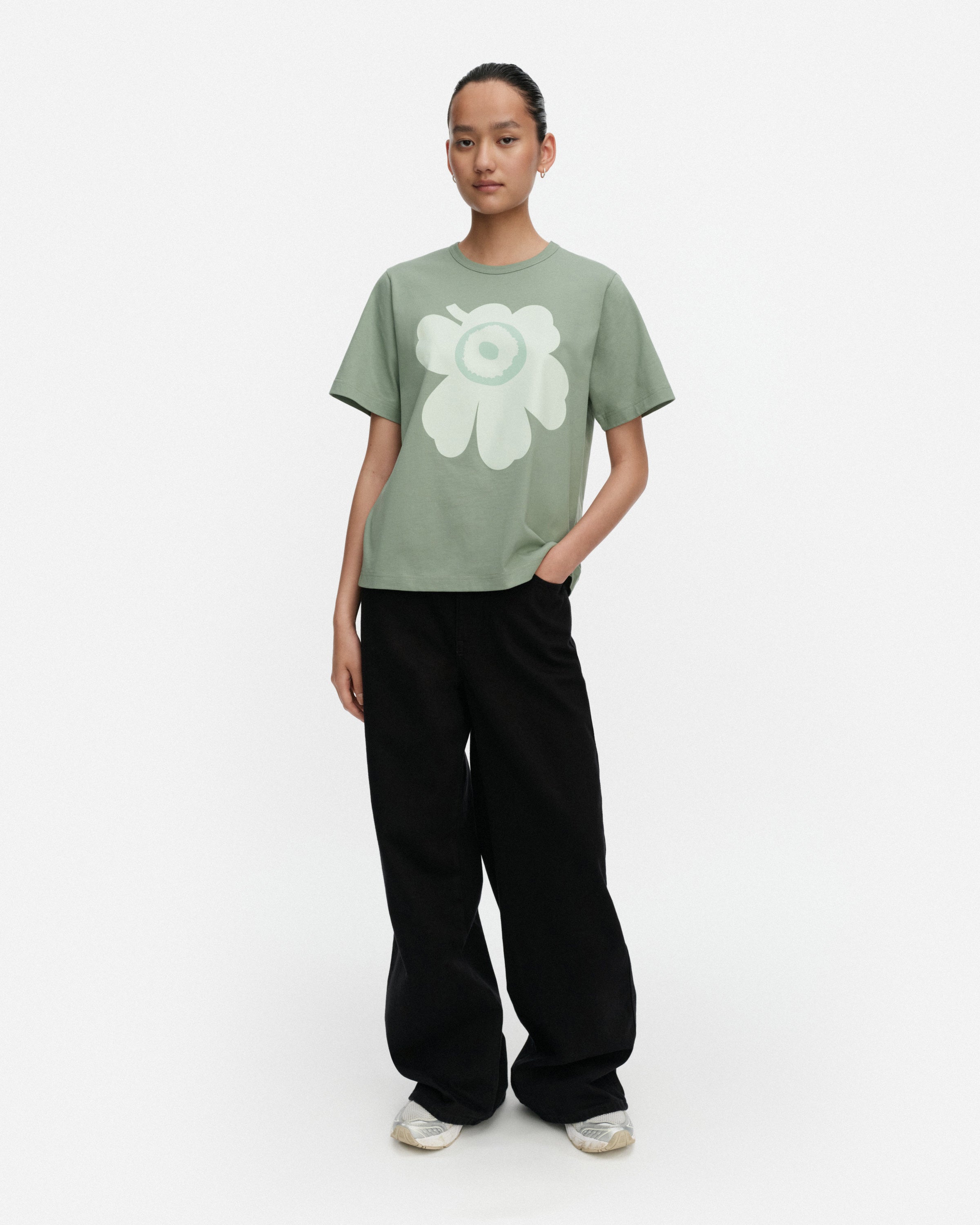 Asia Exclusive Erna Unikko Placement Kioski Short Sleeve Top 63cm