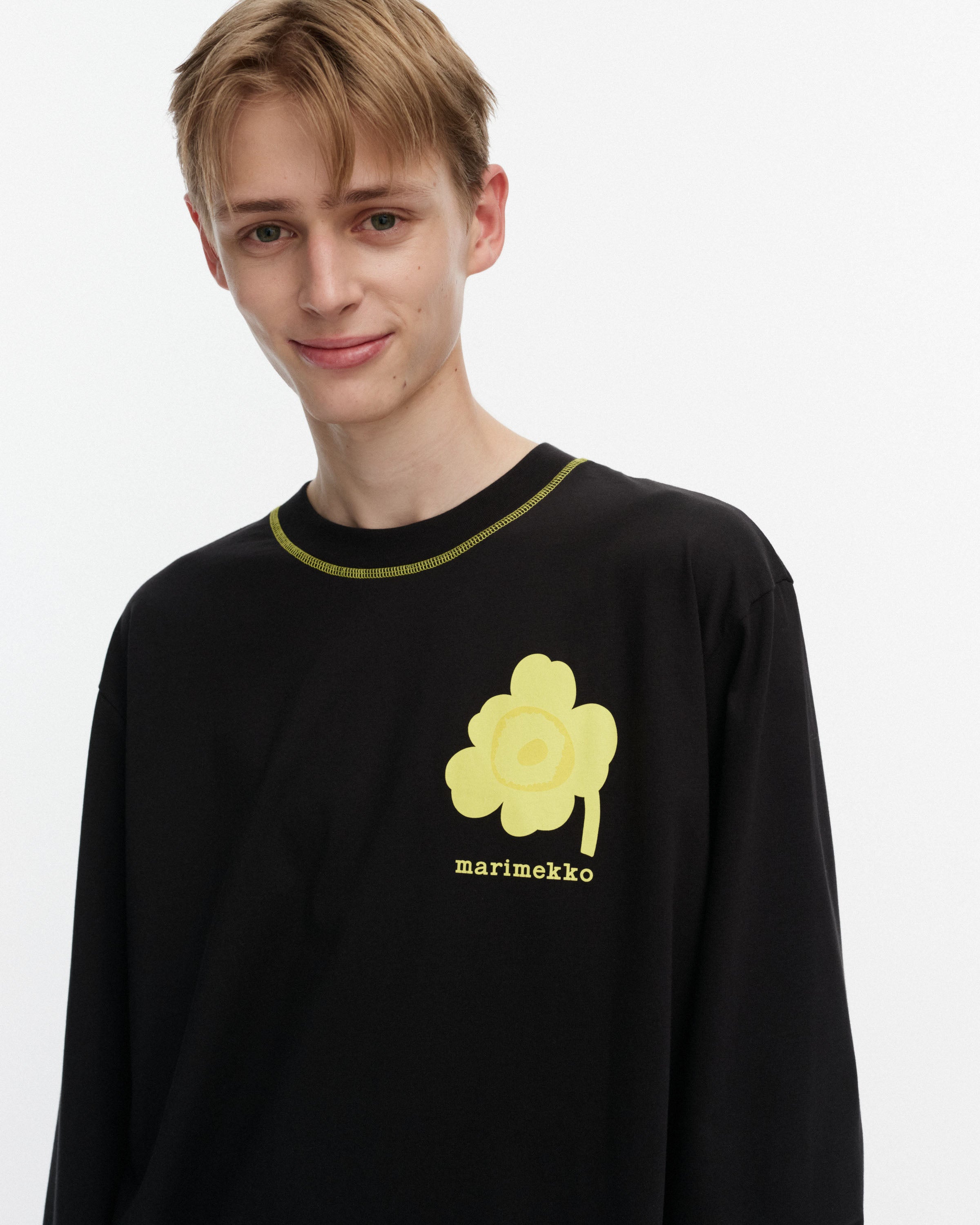 トップス marimekko KIOSKI BEKKA UNIKKO PLACEMENT LONG SLEEVE TEE 73CM | MARIMEKKO