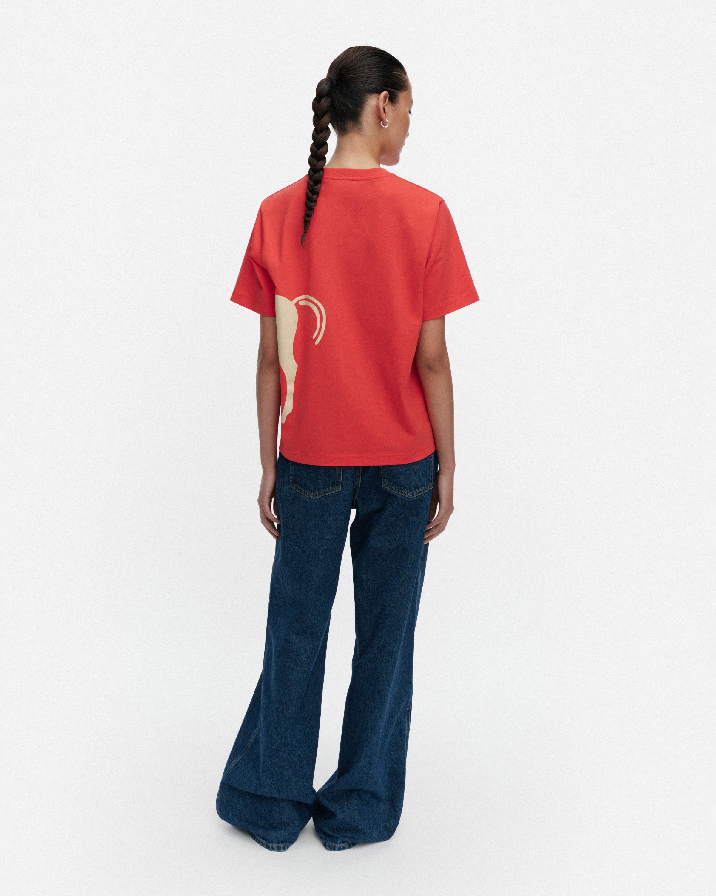 Chinese New Year Else Musta Tamma Kioski Short Sleeve Top 63cm