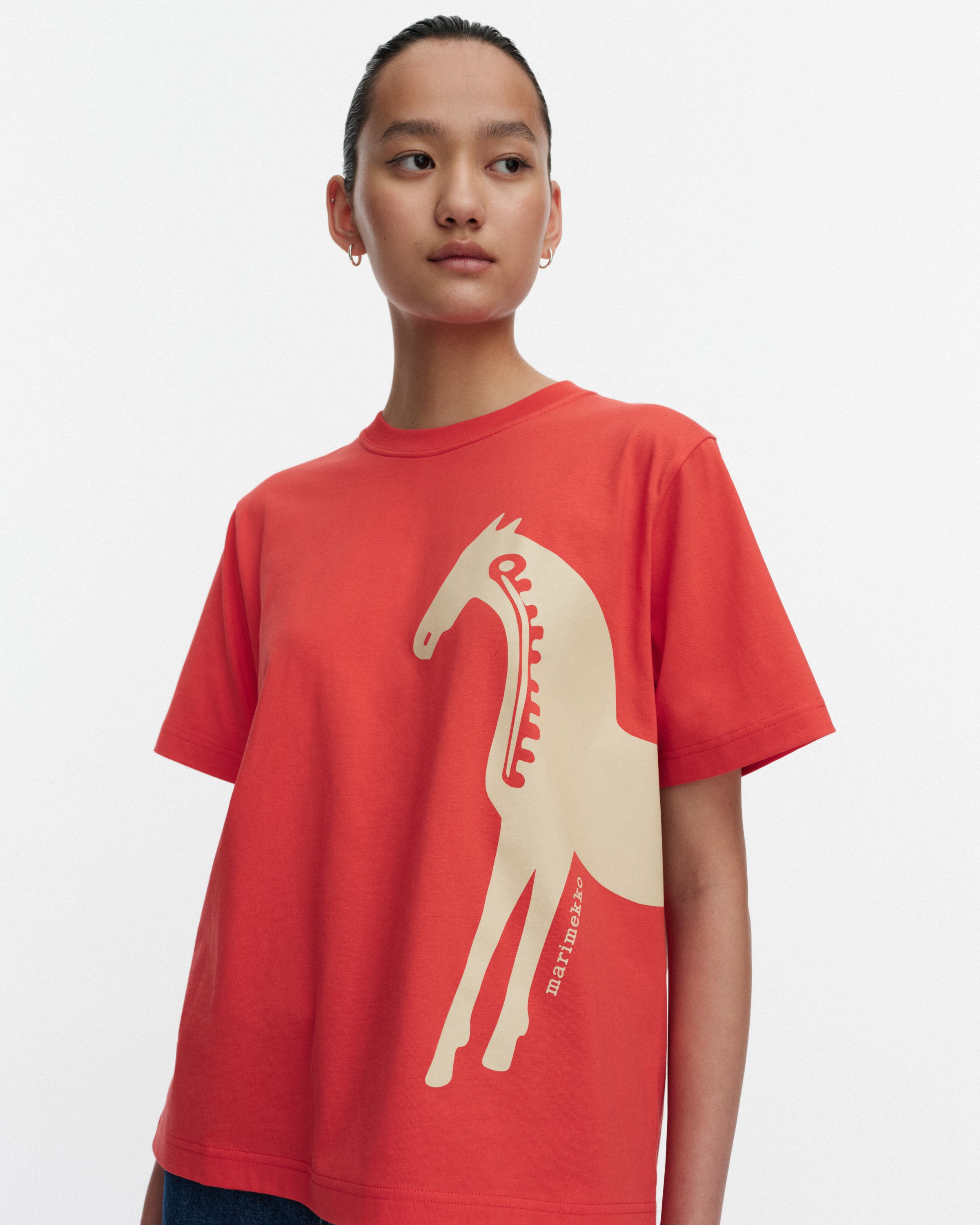 Chinese New Year Else Musta Tamma Kioski Short Sleeve Top 63cm