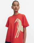 Chinese New Year Else Musta Tamma Kioski Short Sleeve Top 63cm