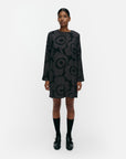 Hienous Unikko Viscose Long Sleeve Dress 92cm
