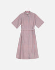 Paperi Piccolo Cotton Poplin Short Sleeve Shirt Dress 120cm