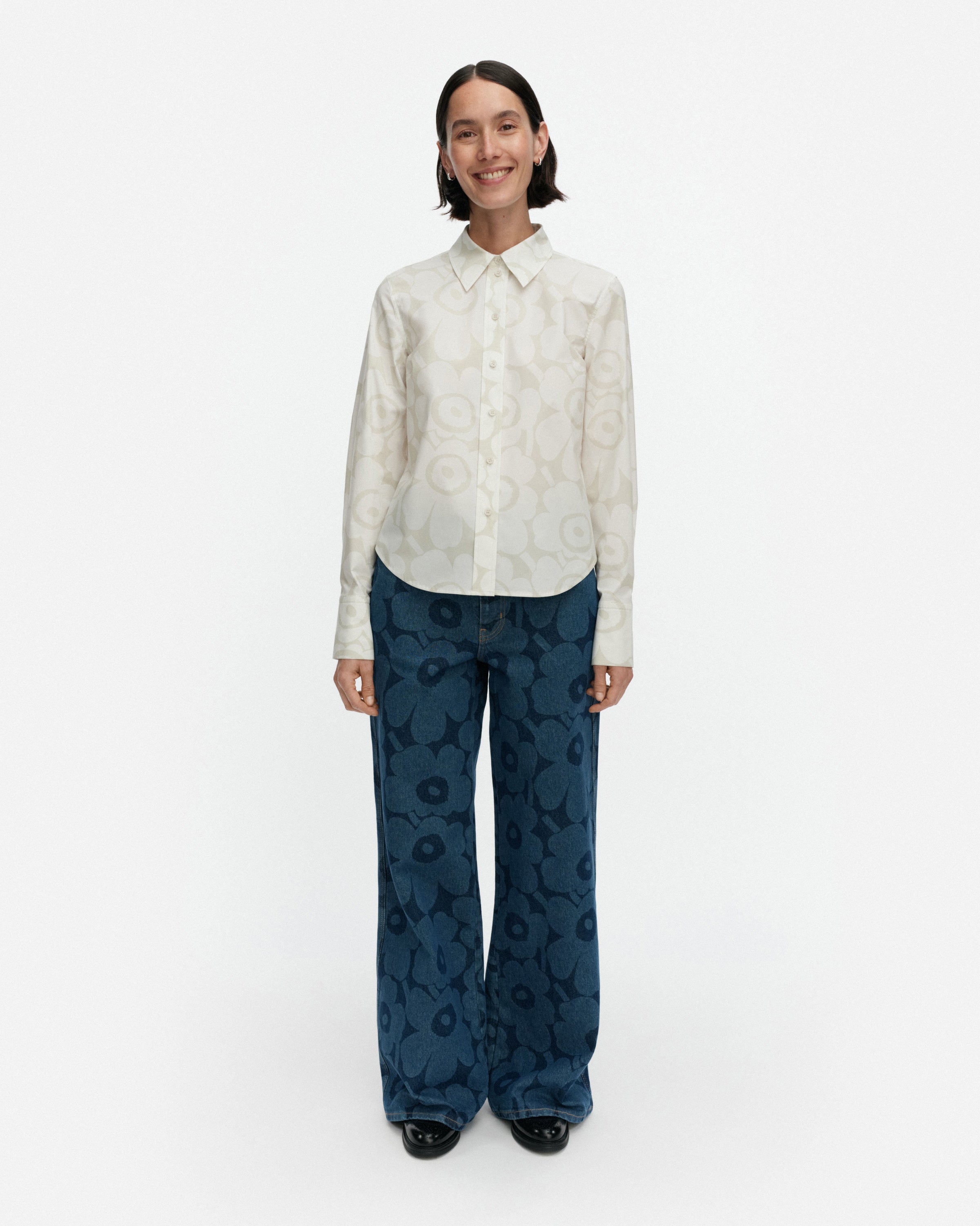 Innota Unikko Cotton Poplin Slim Shirt