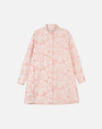 Kuvitelma Unikko Cotton Poplin Long Sleeve Shirt Dress 90cm