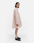 Kuvitelma Unikko Cotton Poplin Long Sleeve Shirt Dress 90cm