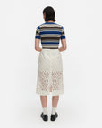 Nokkeluus Keidas Broderie Slim Skirt 74cm