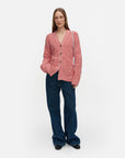 Aamu Unikko Knit Wool Cardigan 70cm