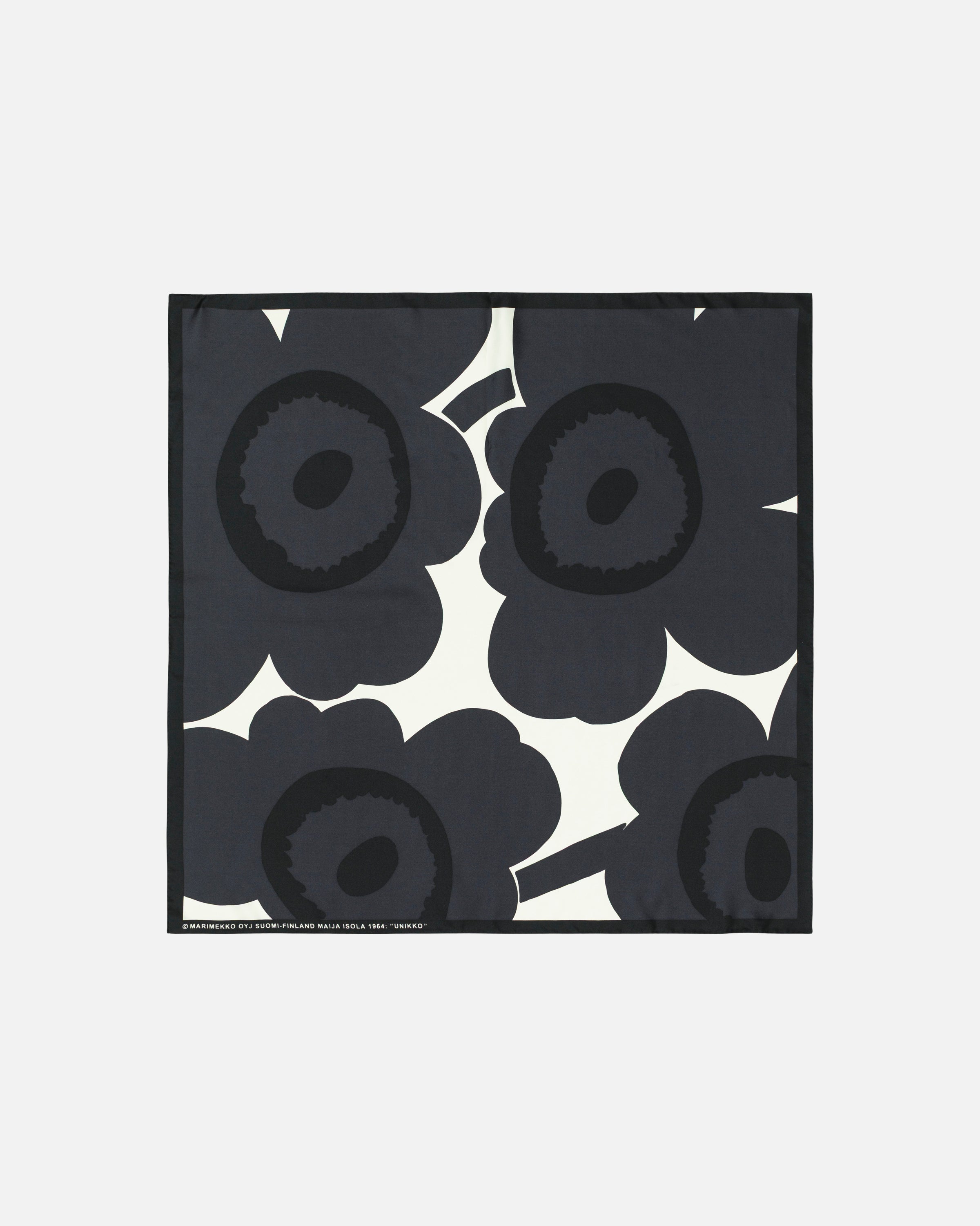 Lauhtua Unikko Silk Scarf