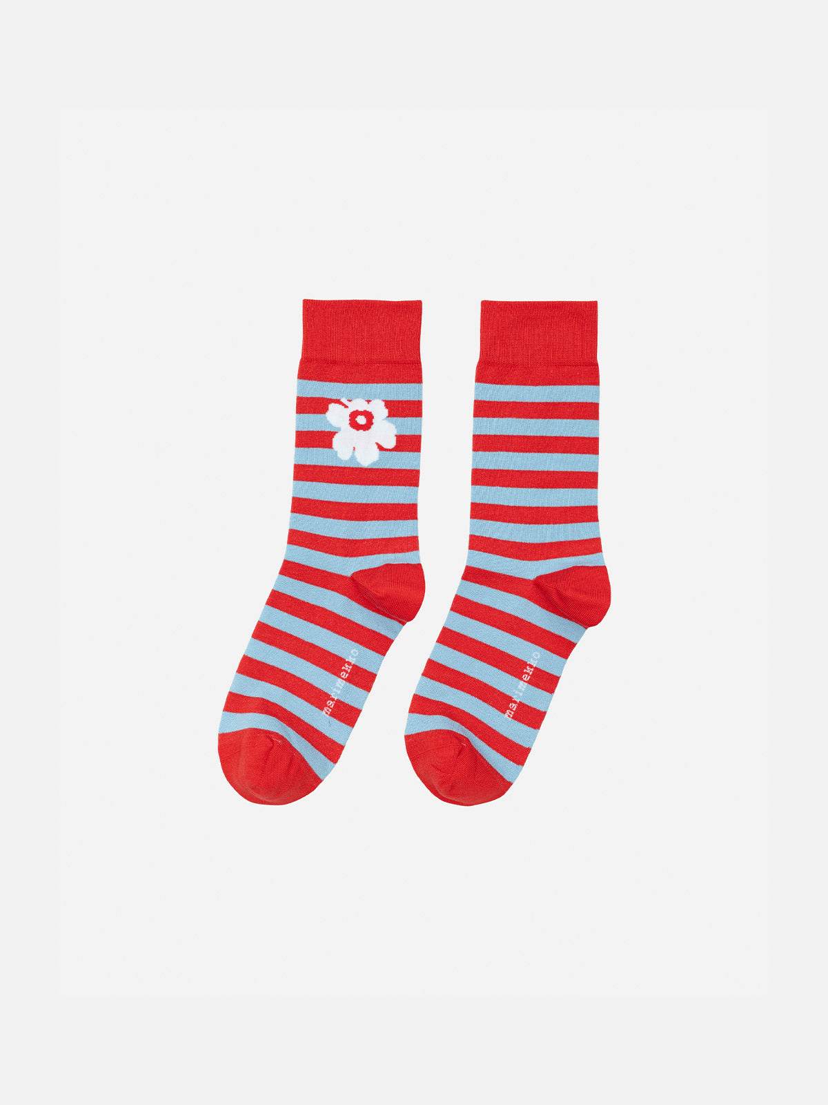 Kasvaa Tasaraita Unikko One Kioski Socks