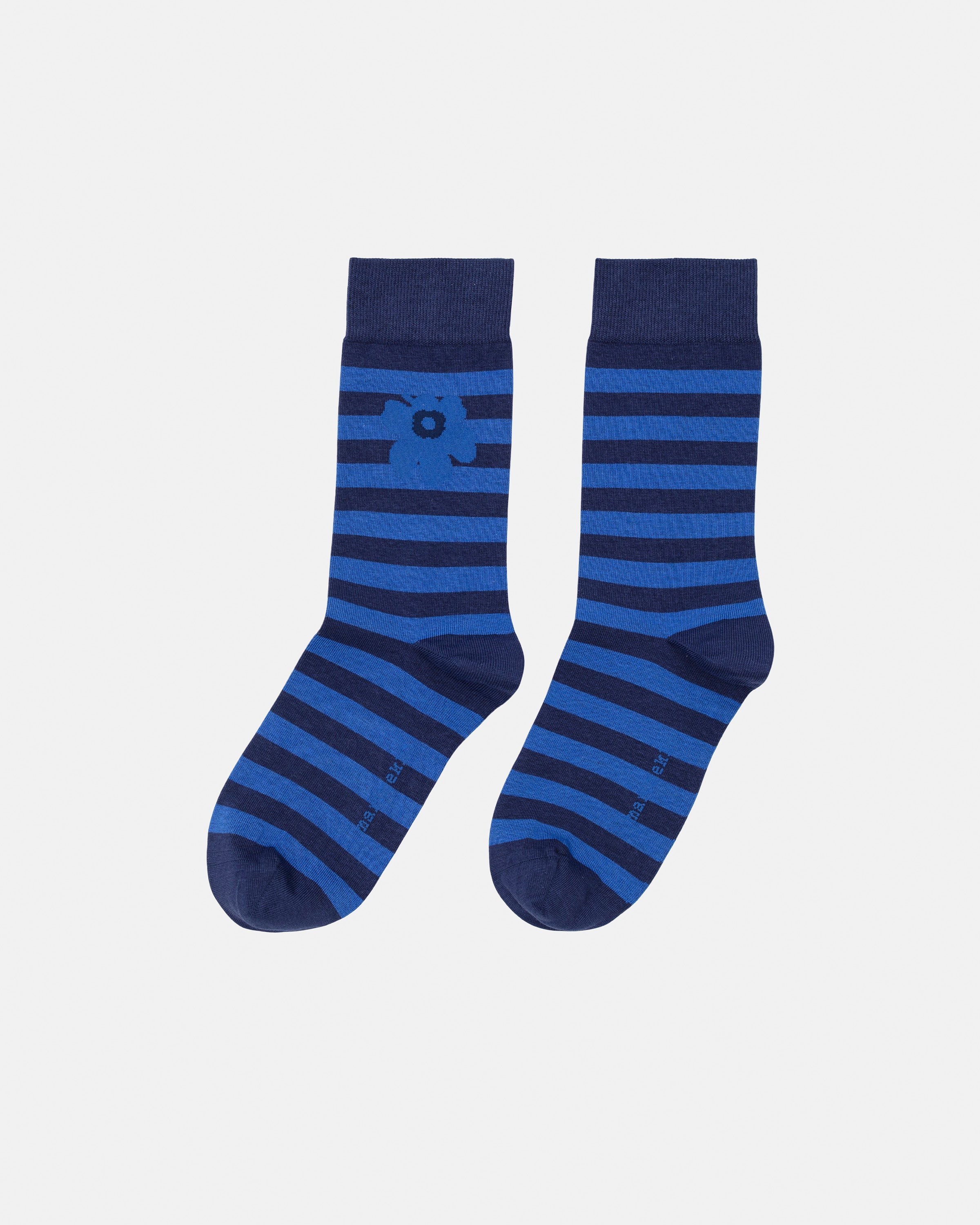 Kioski Kasvaa Tasaraita Unikko One Socks