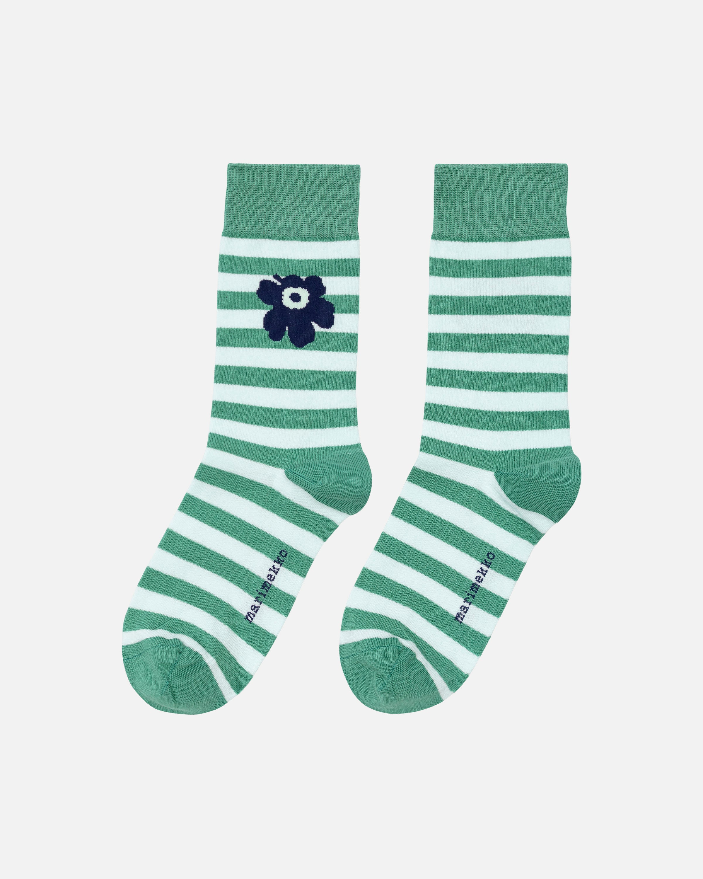 Kasvaa Tasaraita Unikko One Kioski Socks