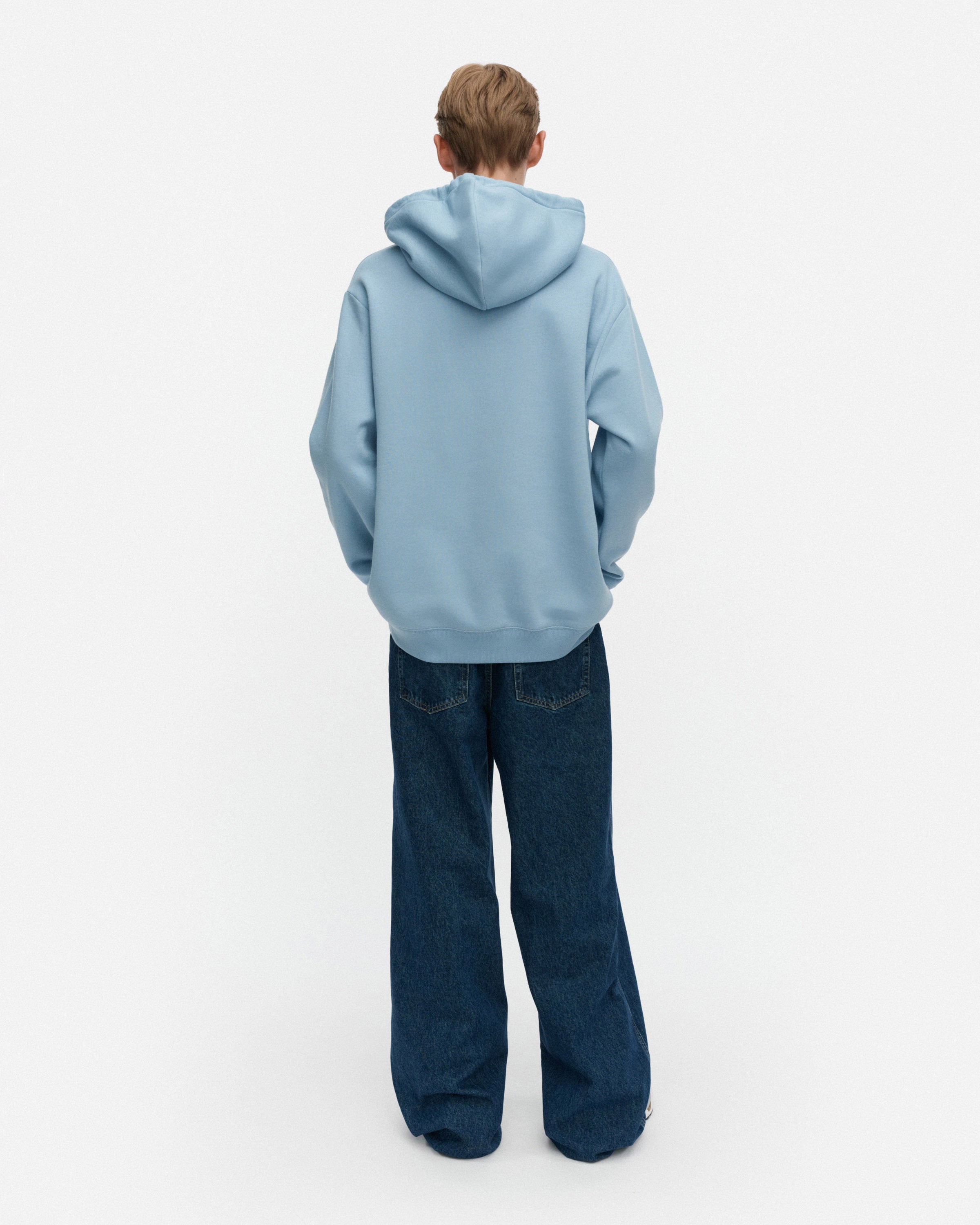 Runoja Unikko Placement Kioski Fleece Hoodie 71cm