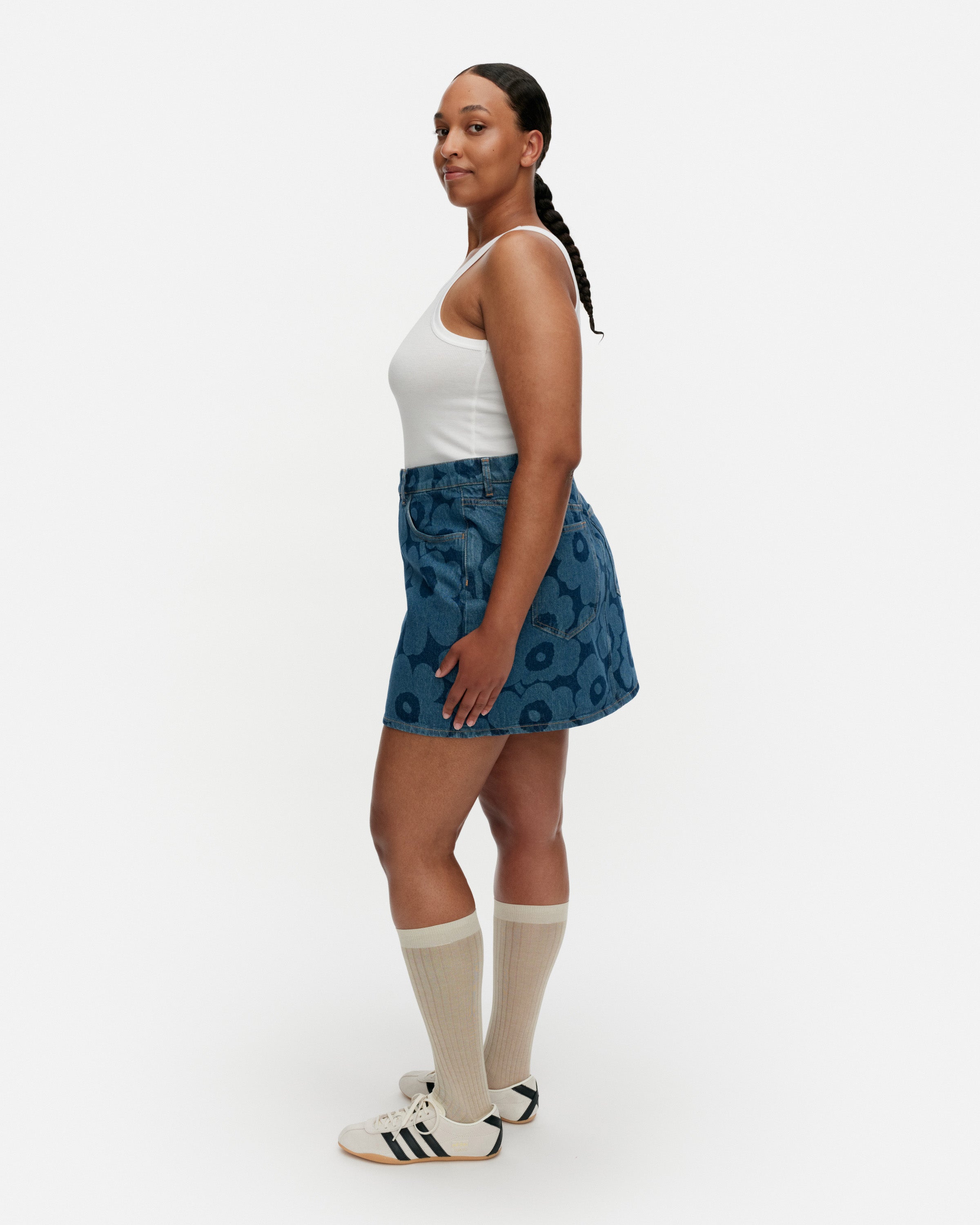 Maridenim Ruudut Unikko Mini Skirt 39cm