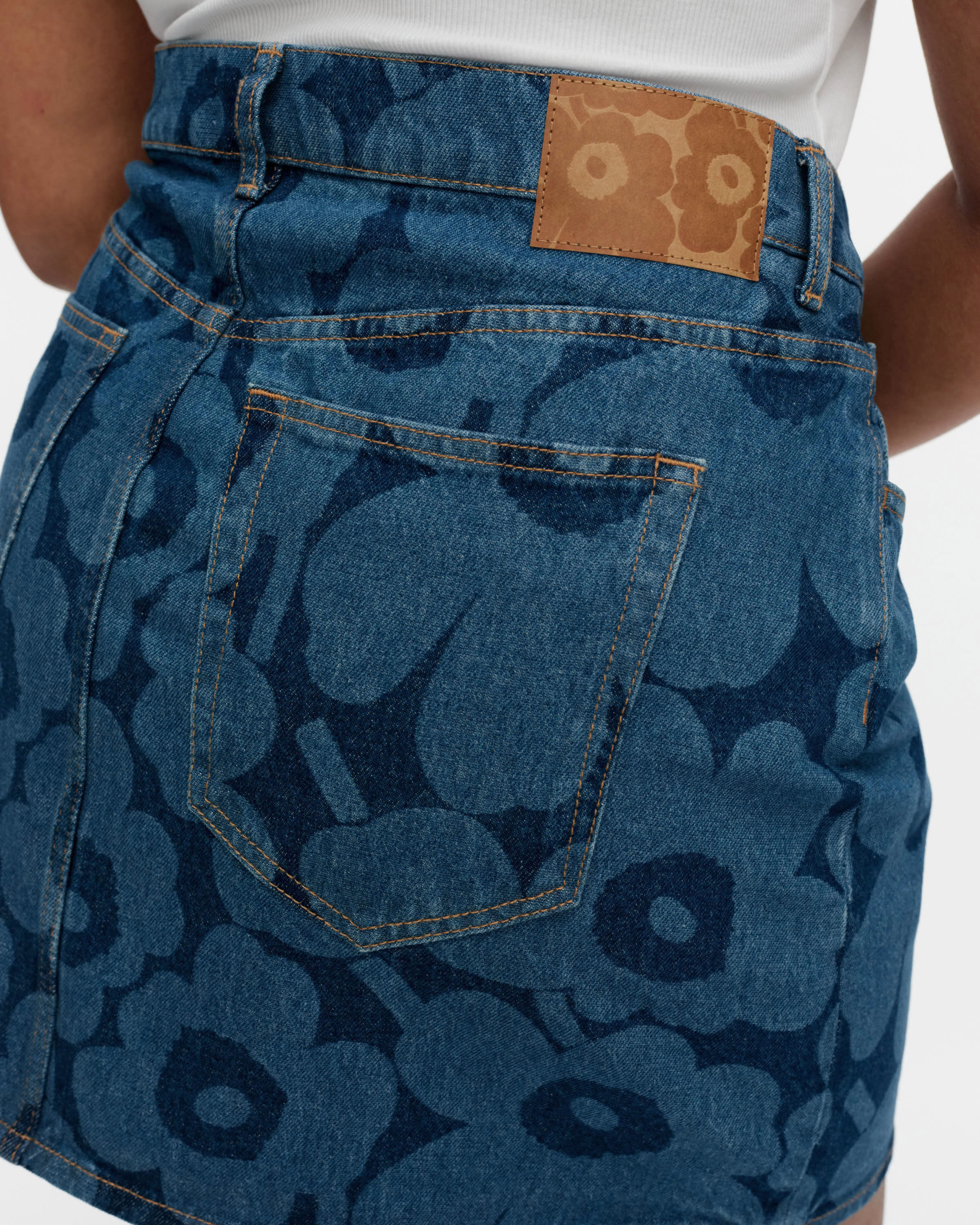 Maridenim Ruudut Unikko Mini Skirt 39cm