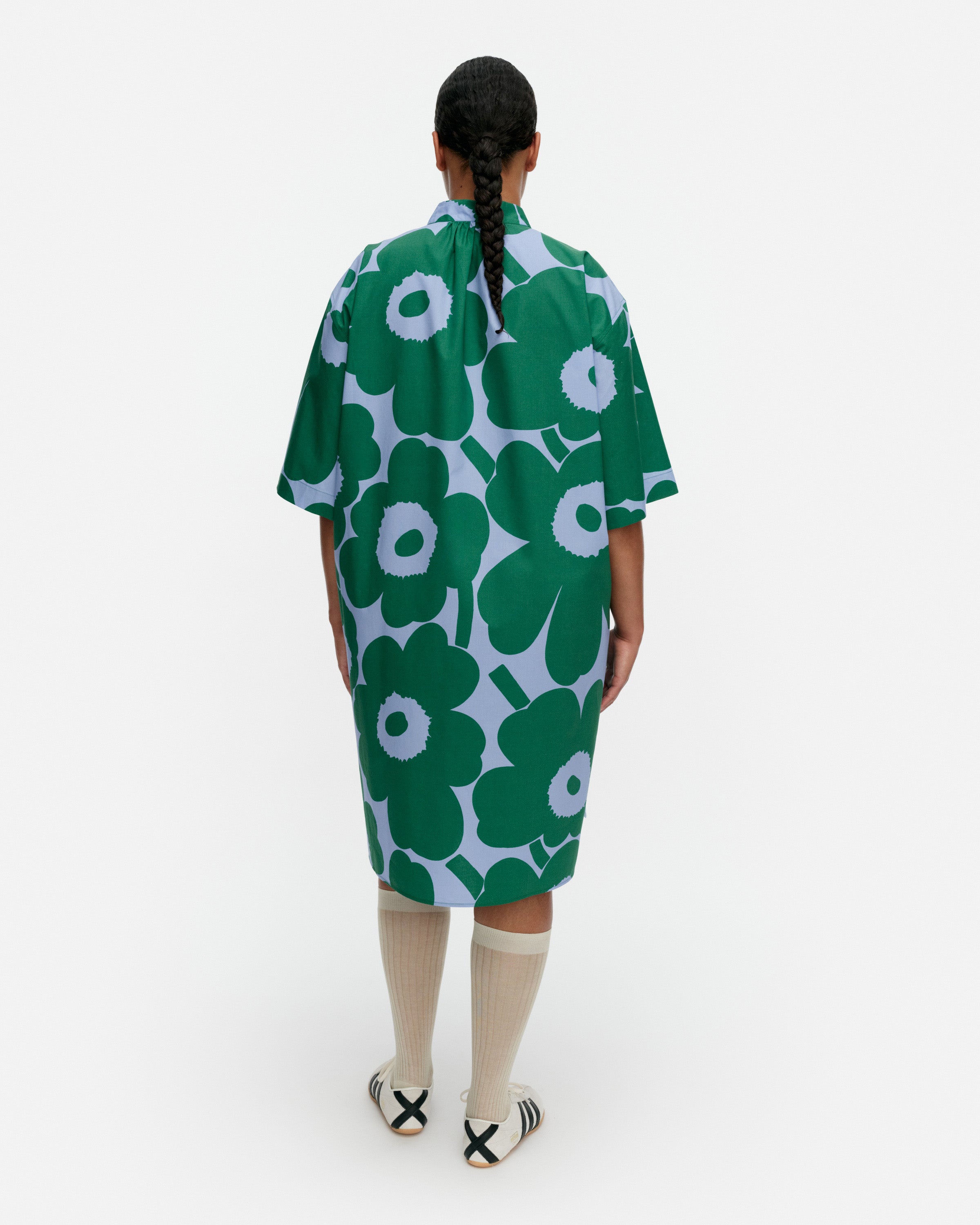 Pihalla Unikko Short Sleeve Shirt Dress
