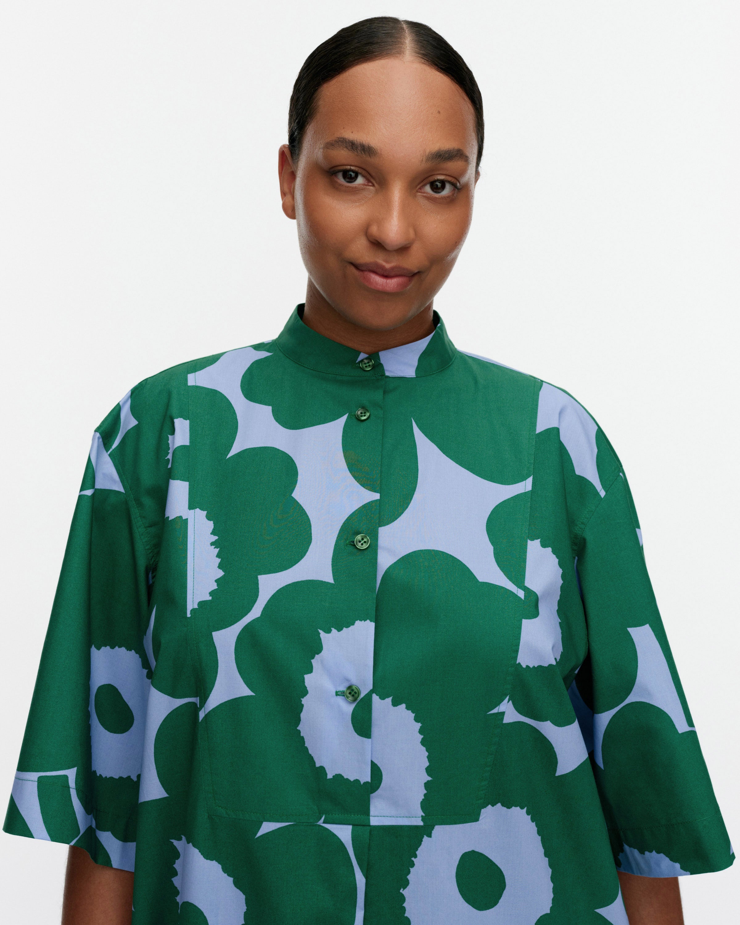 Pihalla Unikko Short Sleeve Shirt Dress