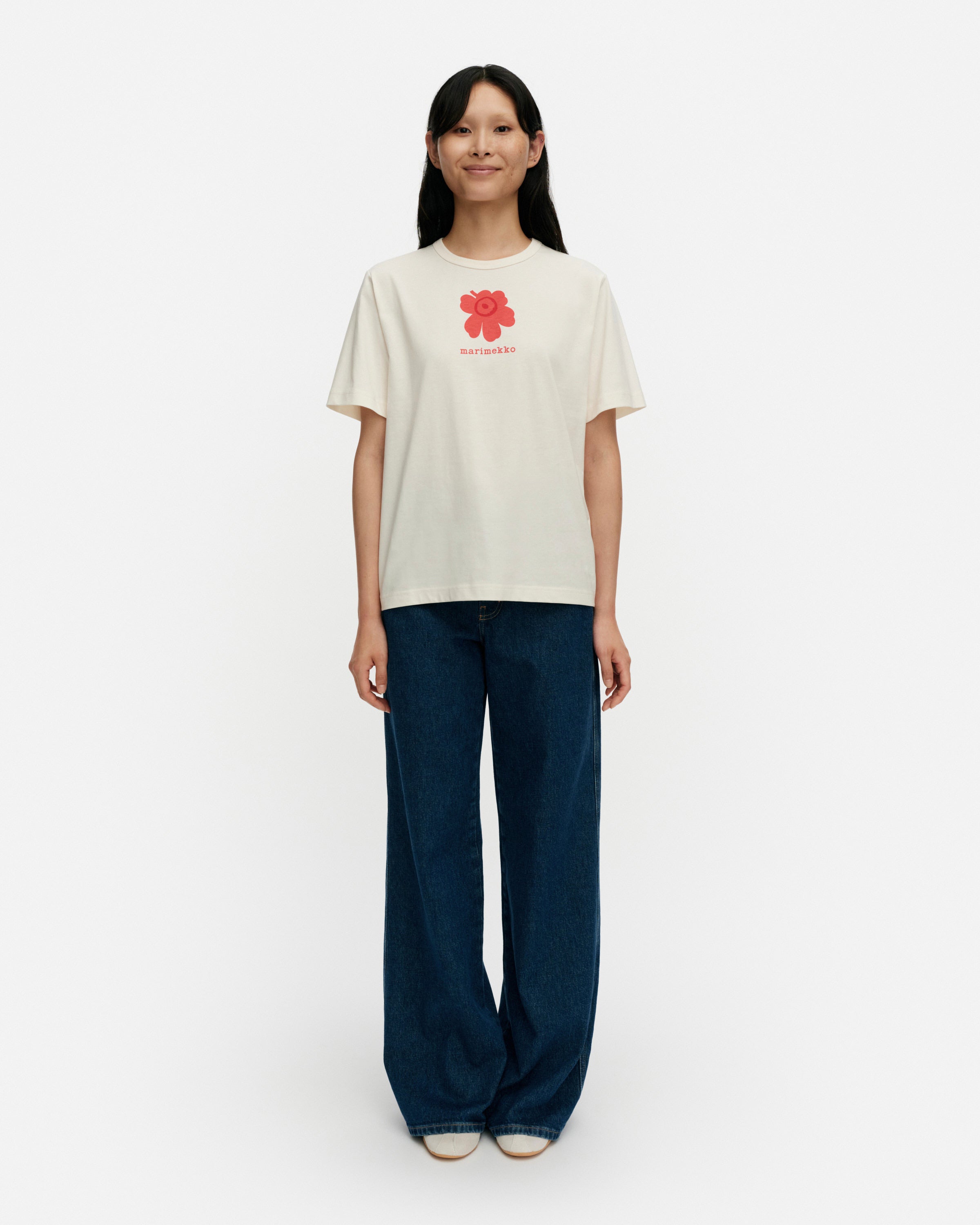 Kioski Erna Unikko Placement Short Sleeve Top 63cm