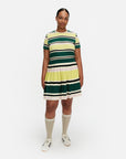 Runous Helvi Knitted Pleated Skirt 44cm