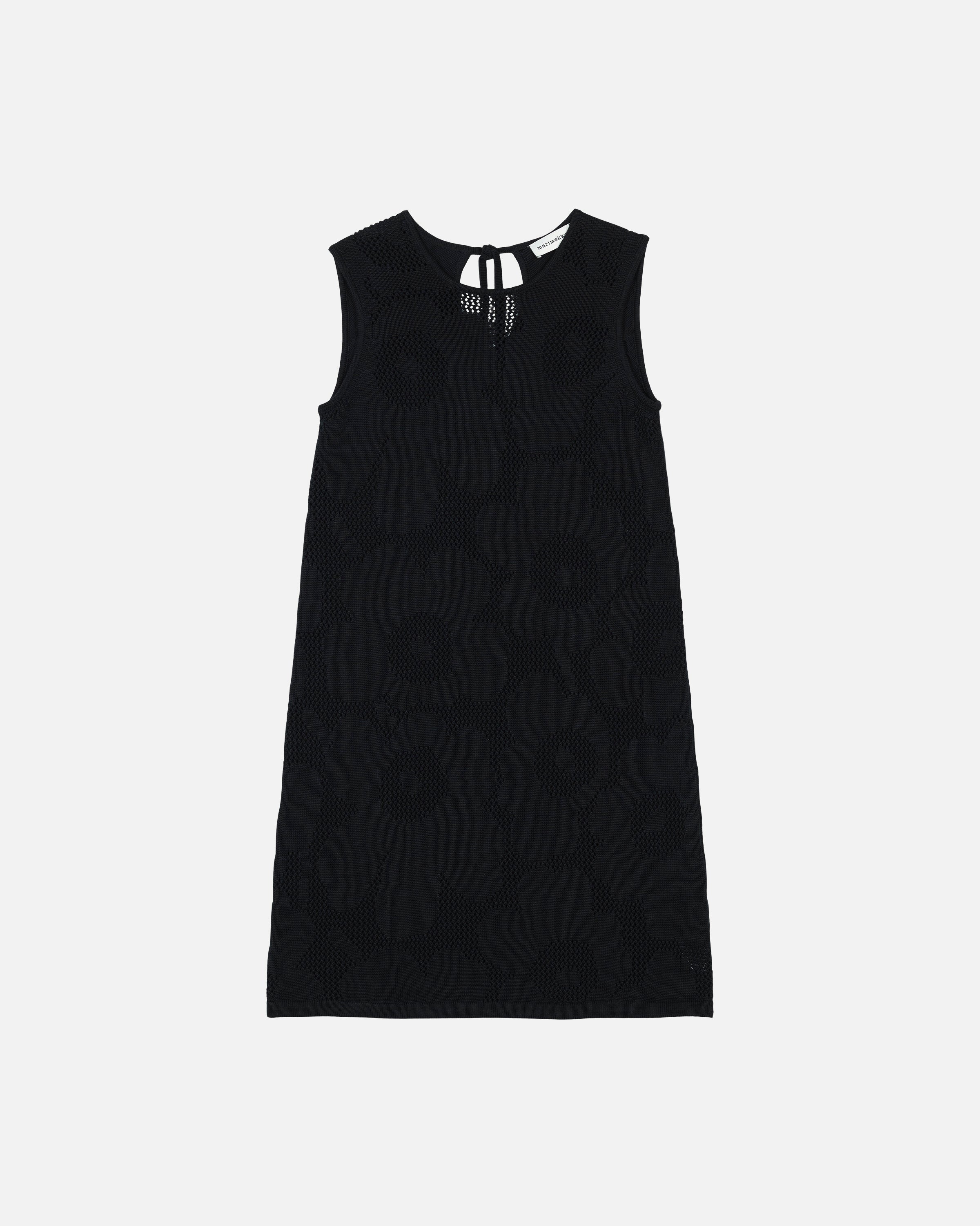 Yovilkka Unikko Pointelle Knitted No Sleeves Dress 90cm