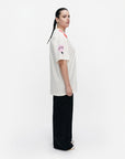Puhua Kukasta Kukkaan Placement Short Sleeve Top 79cm