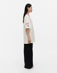 Puhua Kukasta Kukkaan Placement Short Sleeve Top 79cm