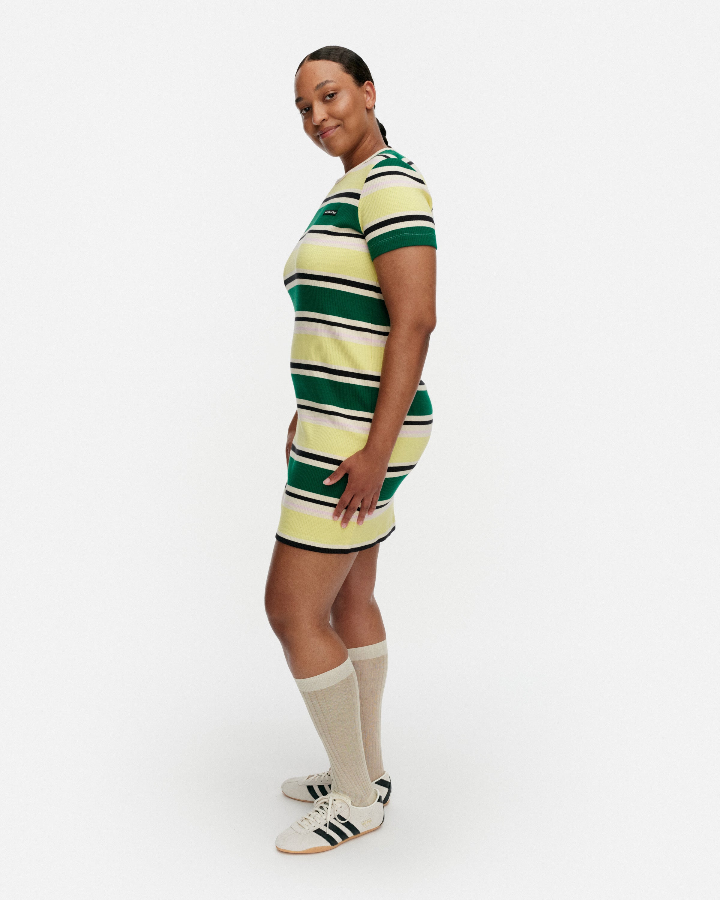 Hakea Helvi Rib Dress 88cm