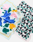 Pesofati Kukasta Kukkaan Cotton Scarf 65X65cm