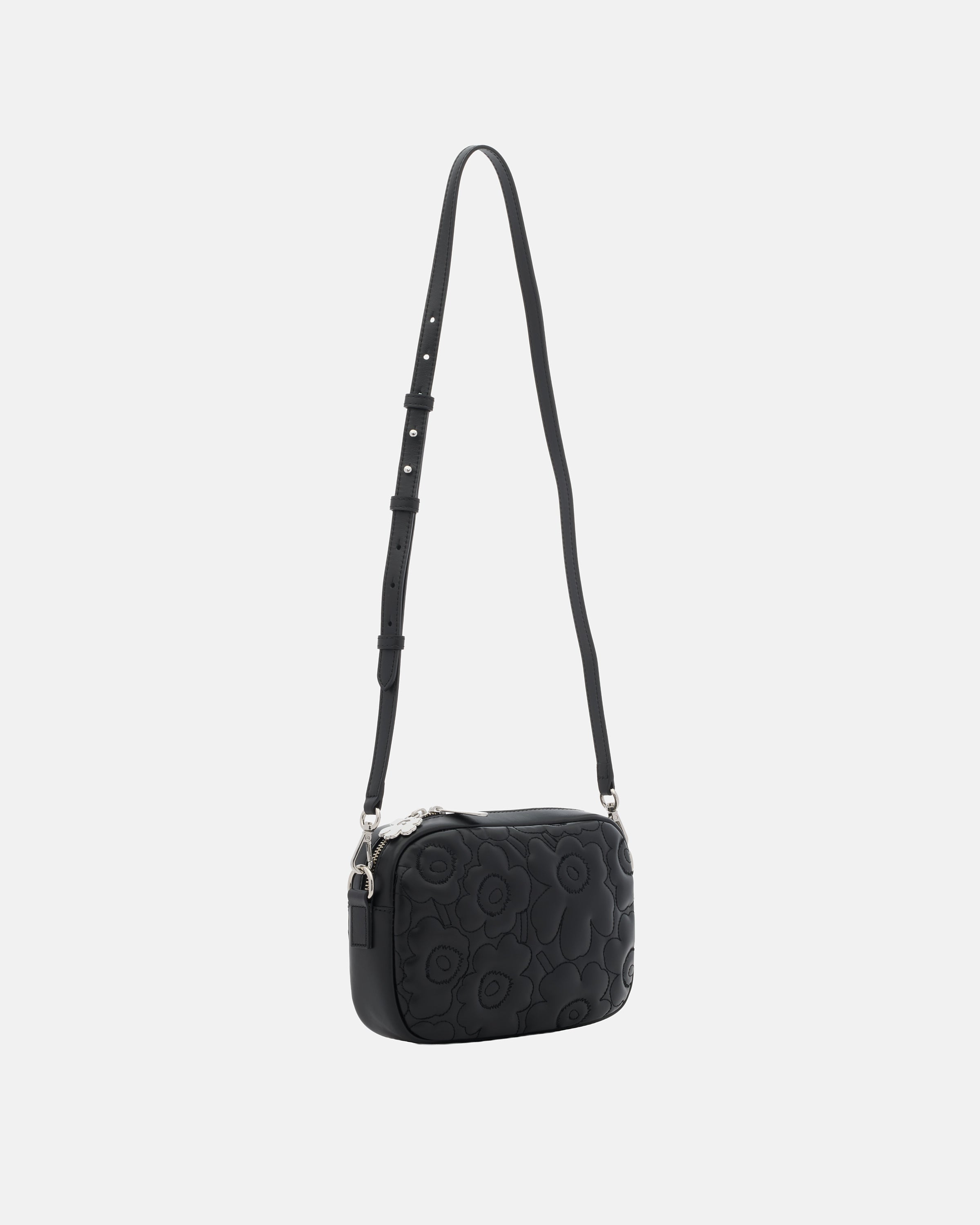 Soft Gratha Unikko Shoulder Bag with Leather Strap