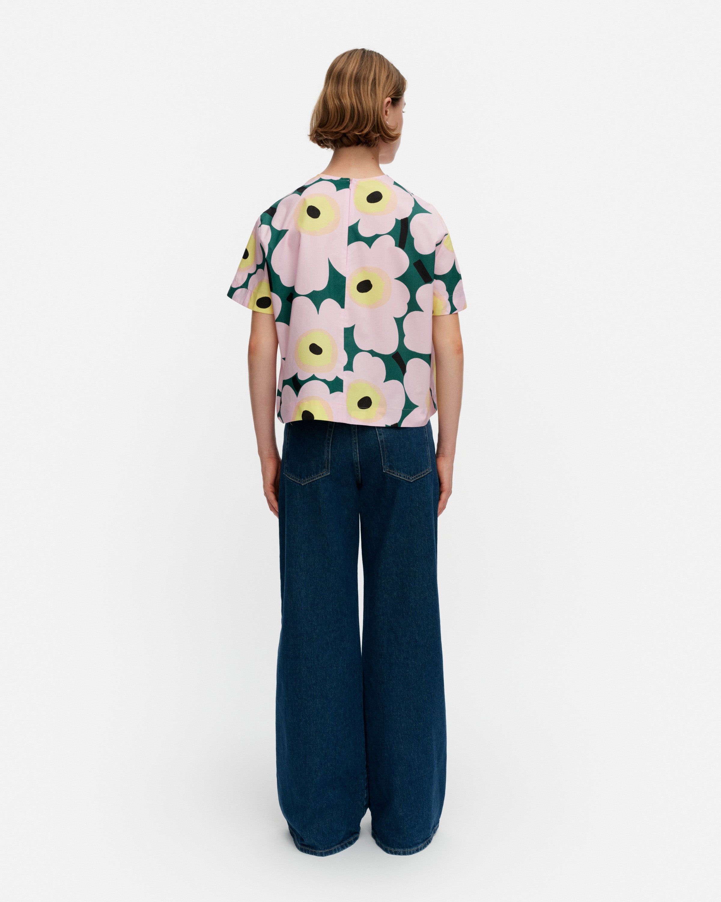 Huojunta Unikko Short Sleeve Blouse